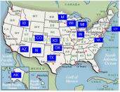 League of States map